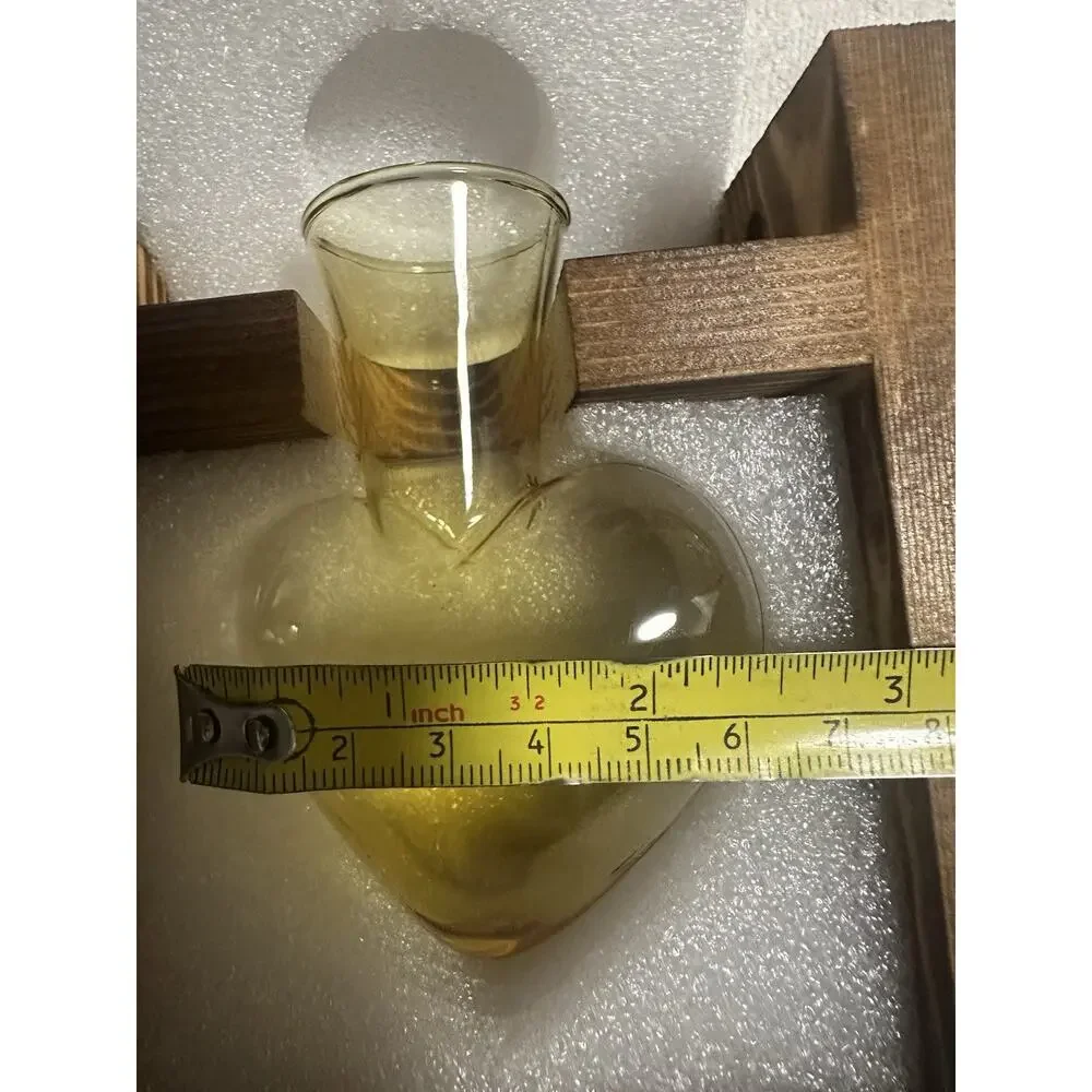 Heart-Shaped Glass Terrarium Propagation Station for Hydroponics Home Decor